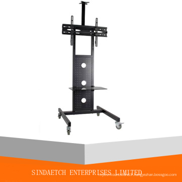 LED / LCD / Plasma TV Mount Cart avec lecteur DVD